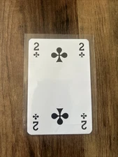 Louis Vuitton Playing Card Two of Clubs
