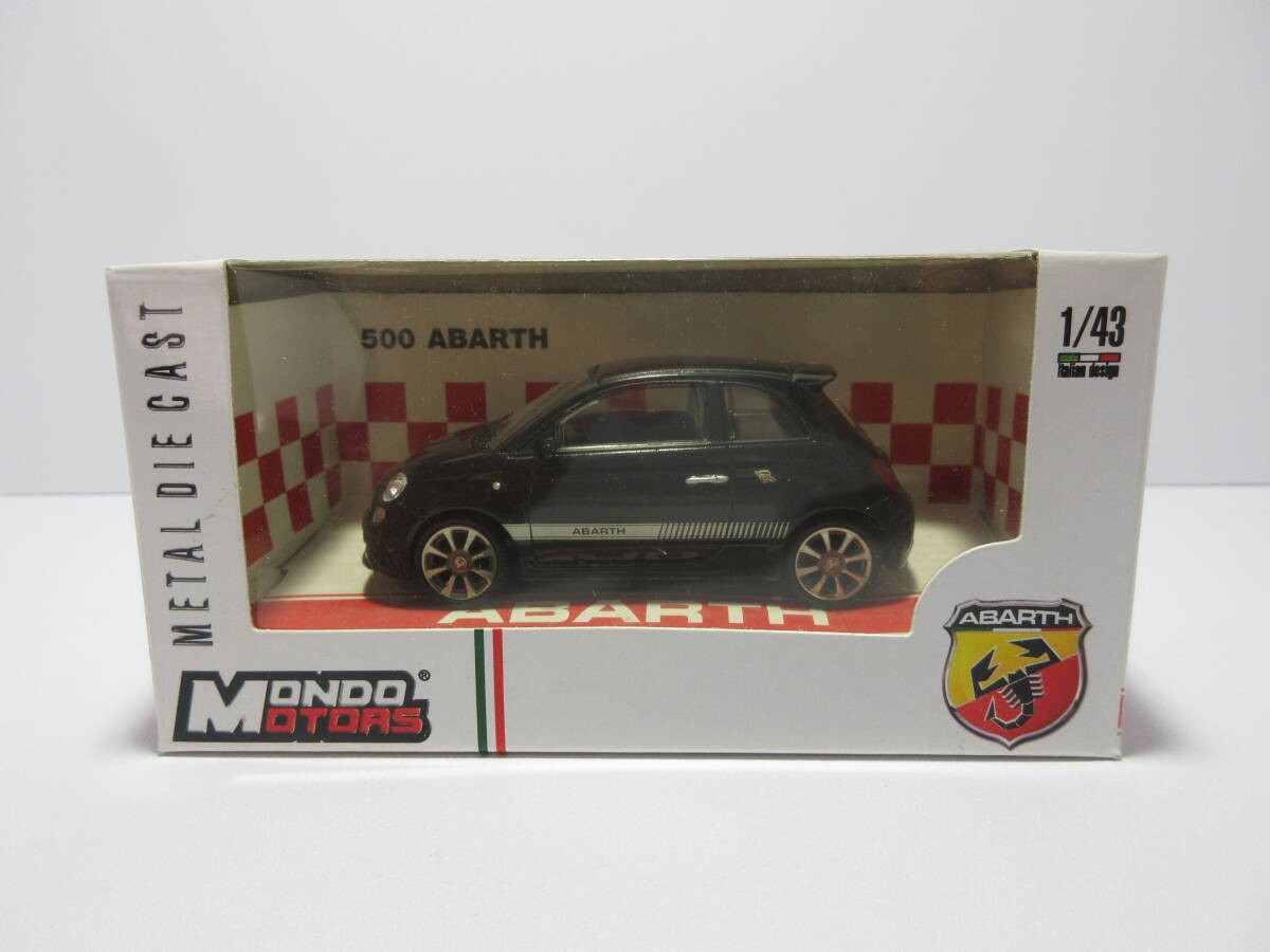 1/43 フィアット 500 ディーラー品　ミニカー　カラーサンプル　ブラック Amazon | FIAT ディーラー特注 MONDO MOTORS 1/43 Nuova FIAT500