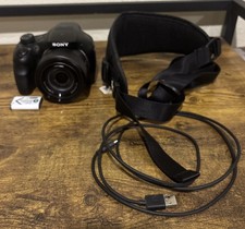 Sony Cyber-Shot DSC-HX300 Digital Camera W Cord Camera Sling And New Battery
