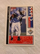 1998 Upper Deck Brian Simmons #208 Rookie Class Cincinnati Bengals Football Card. rookie card picture
