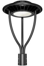 LED Post Top Light ETL DLC Listed 100W 80W 60W Adjustable Outdoor Pole Lights...