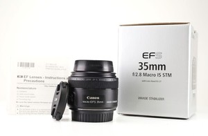 Canon EF-S 35mm F2.8  IS STM Macro AF Prime Lens Refurbished +12 Month Guarantee