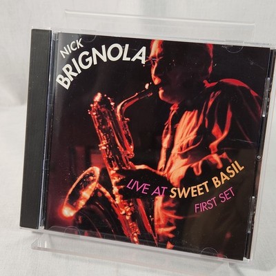Nick Brignola : Live at Sweet Basil - First Set (CD 1993) Sax Jazz FREE Ship