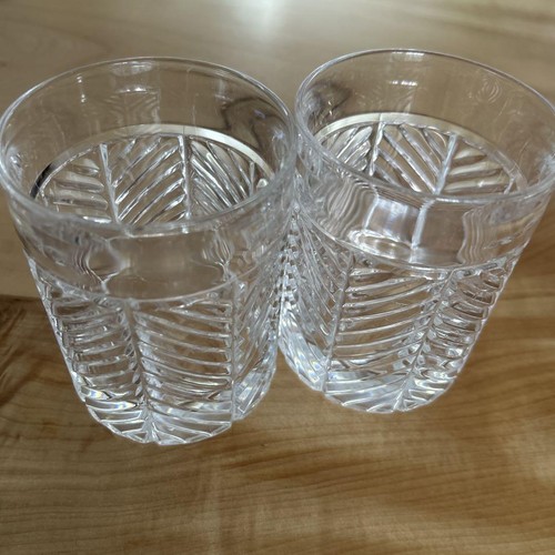 POLO RALPH LAUREN Kristall Fischgrät Glas 2er Set Glaswaren - Bild 24 von 24