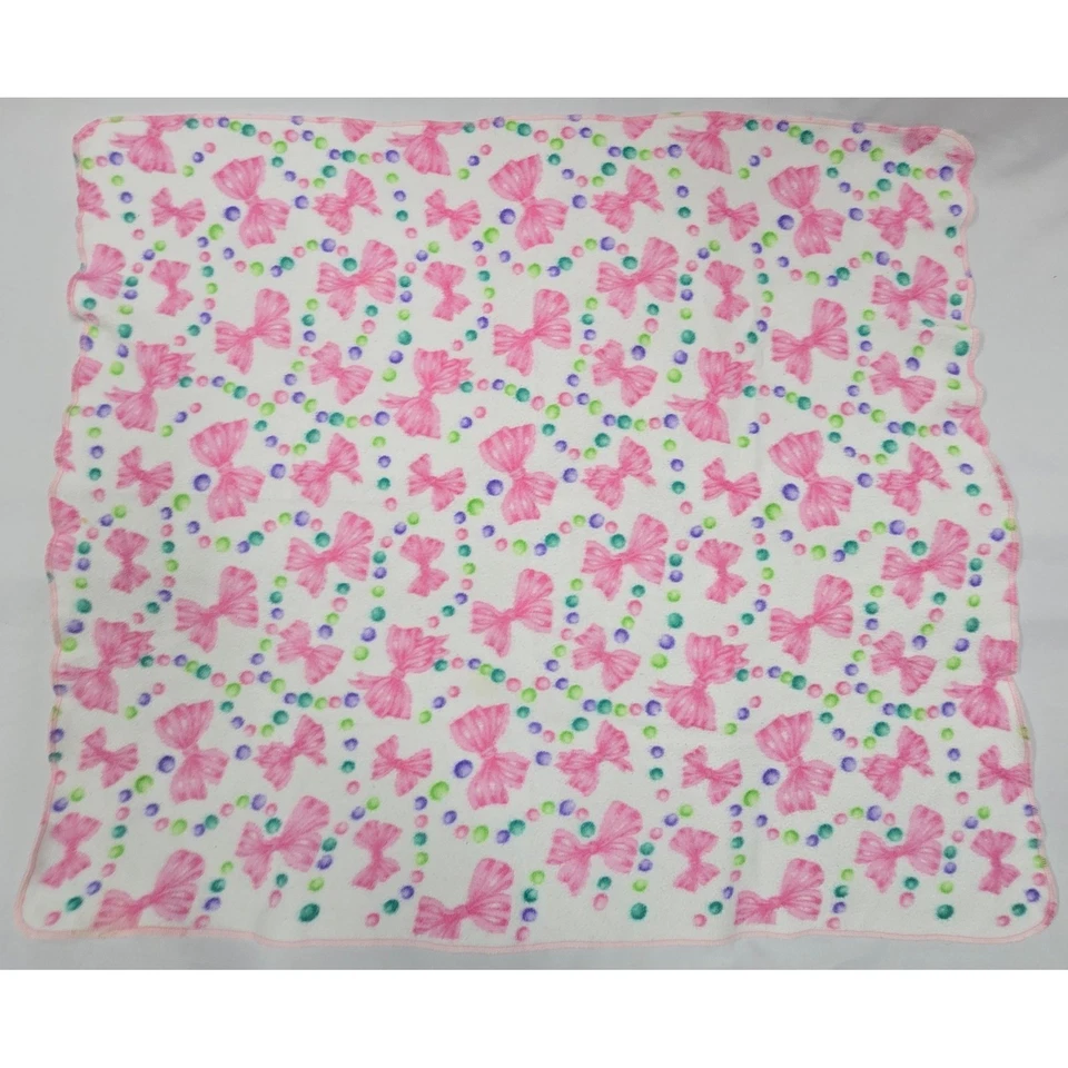 Bebé Niña Rosa Arcos Lunares Polar Manta Envoltura Envoltura Púrpura Verde Azul Foto 3 de 3