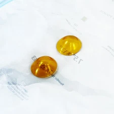 Inner Ocular Laser Patient Eyeshield Plastic Yellow Medium Size Eye Shield Set