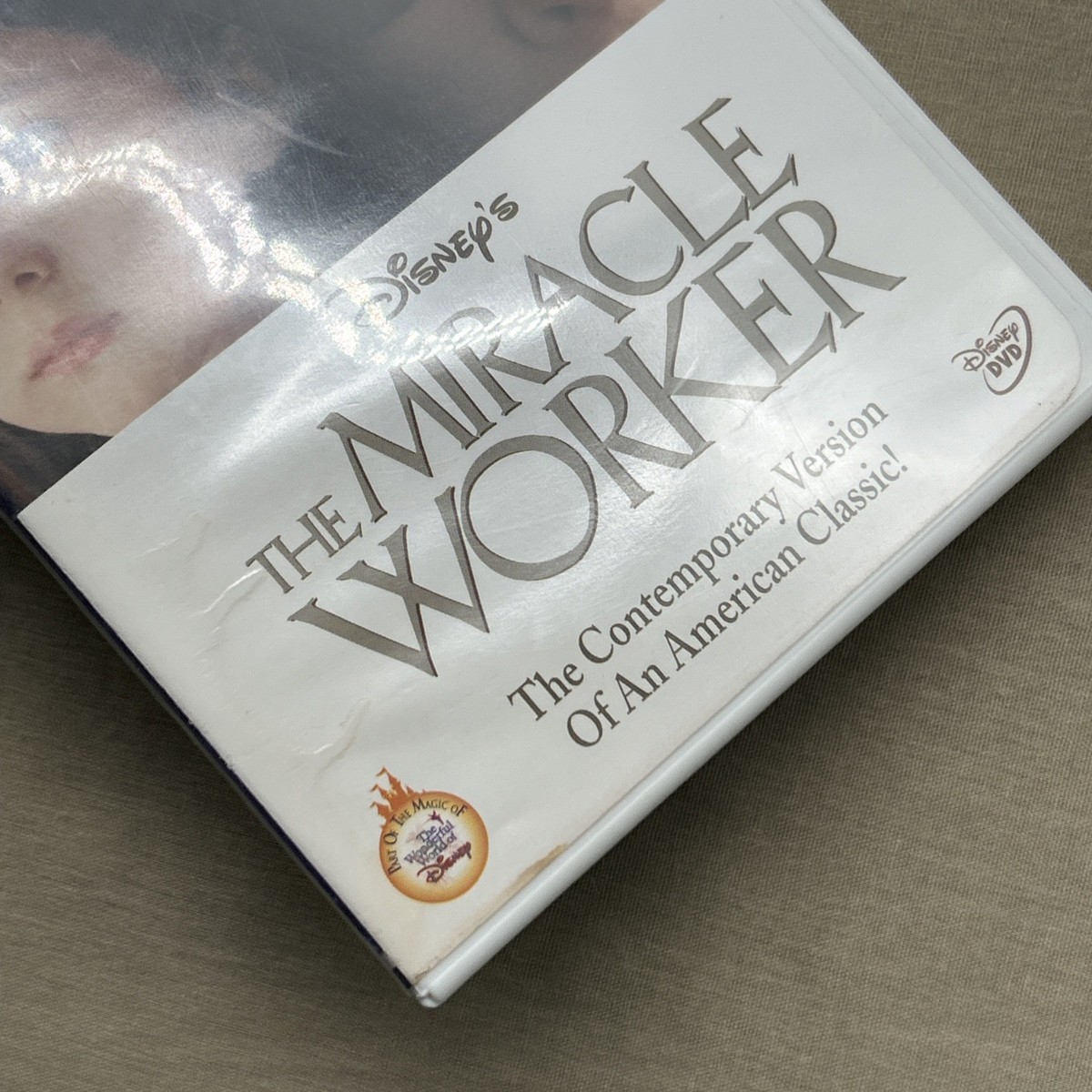The Miracle Worker (DVD 2000 + Inserts) Disney Helen Keller Anne