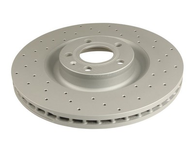 Zimmermann Coated X-Drilled 31NG56J Front Brake Rotor Fits 2004-2009 Audi S4