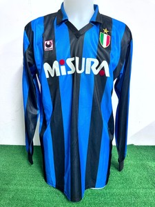 Maillot Vintage Inter Milan Uhlsport Saison 1989/90 - Taille XL - Bon état Occasion
