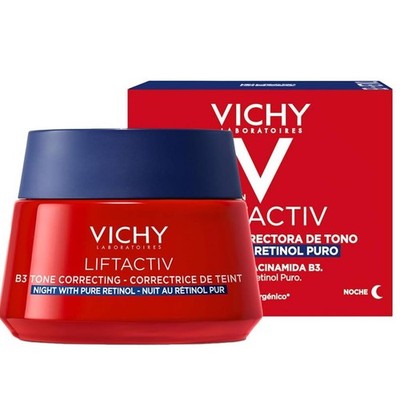 Vichy Liftactiv B3 Nachtcreme Gesicht Reines Retinol 50ml Anti-Falten-Behandlung