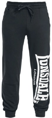 Lonsdale London Trainingshose Herren Logo Large schwarz Activewear, Streetwear