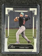 Tommy Troy 2024 Panini Three & Two #55 Rookie Card Arizona Diamondbacks /99