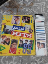 PANINI SMASH Hits 1985 Collection, GB FULL Set + EMPTY ALBUM