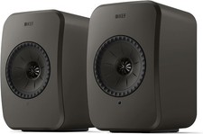 KEF LSX II LT Wireless HiFi Speakers Pair Graphite Grey