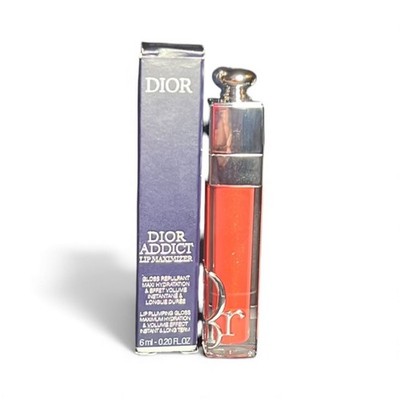 Dior Addict Lip Maximizer Plumping Gloss 019 Shimmer Peach. NIB! 