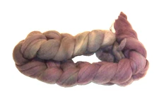 Gray Hint Of Pink Needle Felting Spinning Wool Fiber Roving 4.3 oz. - NEW (#22)