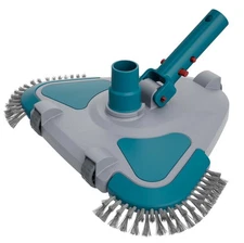 POOLWHALE Triangular Pool Vacuum Head With Side Brush VB0020 (USED)