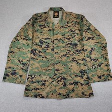 USMC Woodland Marpat Digital Camo Blouse XSM REG Womens Top Marine Uniform shirt