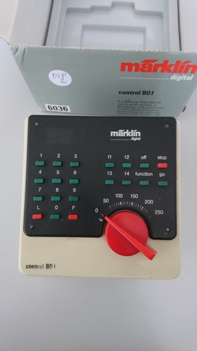 Märklin 6036 - control 80 f, OVP, getestet + funktioniert