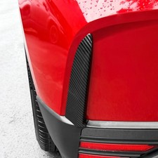 Carbon Faser Hintere Seite Sto&szlig;stange Abdeckung Blende F&uuml;r Hyundai I20 N Line
