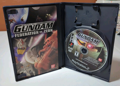 Mobile Suit Gundam: Federation vs. Zeon (Sony PlayStation 2, 2002) CIB getestet - Bild 4 von 5