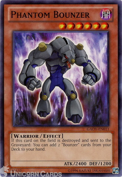 GAOV-EN011 Phantom Bounzer Common UNL Edition Mint YuGiOh Card