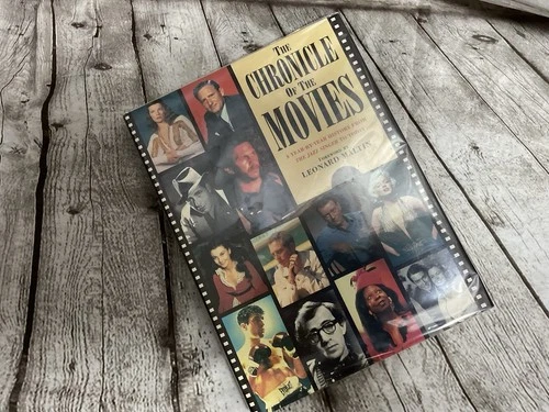 Vintage The Chronicles of The Movies Leonard Maltin 1991 Hardcover 1929-1990 VG