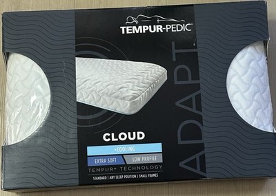 Tempur-Pedic Adapt Cloud Cooling Pillow Low Profile Standard 24x16x5'' BRAND NEW