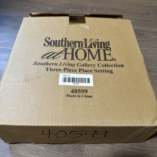 Southern Living Gallery Collection 3tlg. Gedeckset Speise- & Salatteller, Suppenschüssel - Bild 5 von 6