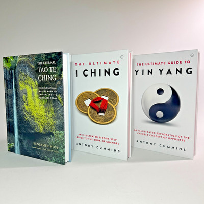 Eastern Philosophy Hardcover Lot Tao Te Ching I Ching Yin Yang Illustrated