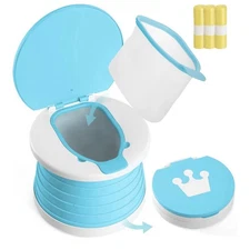Portable Potty, Travel Potty Training For Kids, Collapsible