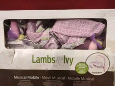 Lambs Ivy Musical Mobile "Butterfly Bloom", Style 575018
