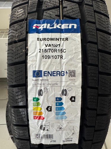 4 Winterräder Opel Movano-C  Light Version  Falken 215/70 R15 C 109/107R /Ducato - Bild 2 von 3