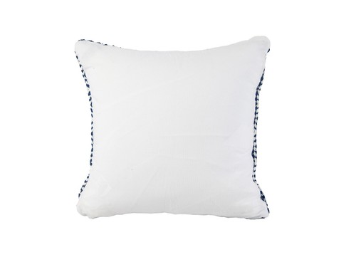Blue and White Geometric Diamond Textured Decorative Throw Pillow or Cover-2pk - Picture 6 of 9