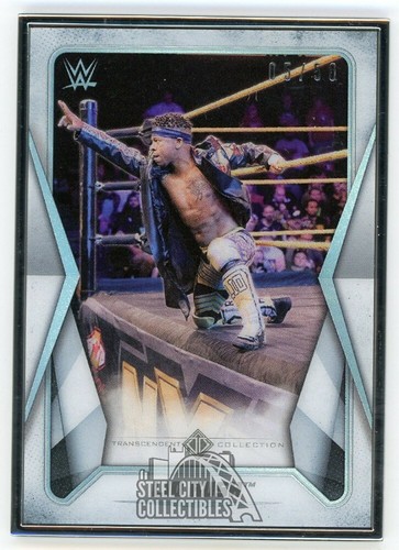 Lio Rush 2020 Topps Transcendent WWE Collection Card /50 - Picture 1 of 2