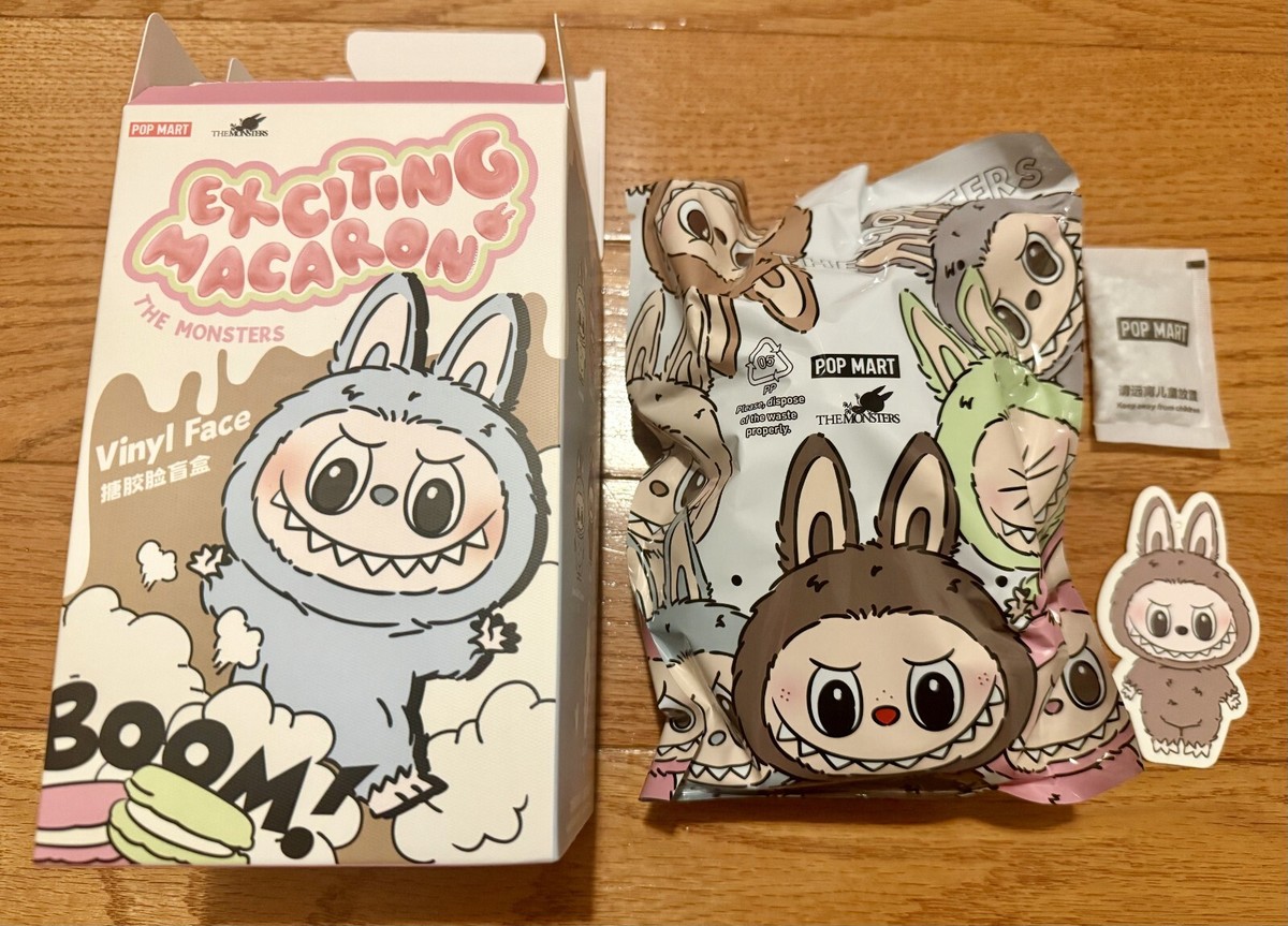 POPMART THE MONSTERS Macaron Labubu2個セット Pop Mart x THE MONSTERS: Exciting Macaron Series Plush Keyring