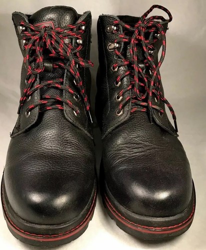 red sole combat boots