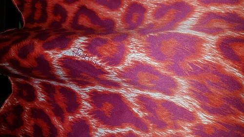 completo in raso Roberto Cavalli Rosa maculato - Foto 3 di 6