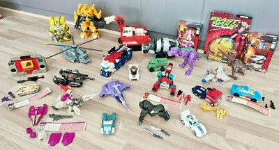Genuine Transformers Toys Megatron Optimus Jazz Blaster Wheel Jack Starscreams