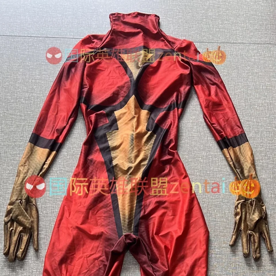 Mono Mujer Araña Disfraz Juegos con disfraces Niña Araña Body Halloween Adulto Niños - Imagen 2 de 4