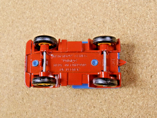 OLD VINTAGE LESNEY MATCHBOX # 49 MERCEDES UNIMOG - Picture 6 of 6