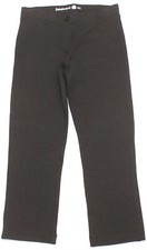Betabrand Womens Pull On Ponte Crop Knit Stretch Yoga Pants Sz XS Gray (27X23)