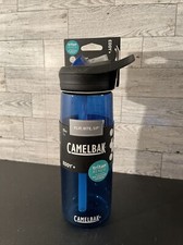 Camelbak Eddy Water Bottle Spill Proof 0.75 liter 25 oz Brand NEW Blue Oxford