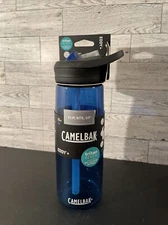 Camelbak Eddy Water Bottle Spill Proof 0.75 liter (25 oz) Brand NEW Blue Oxford