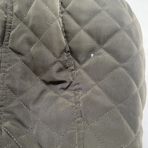 Laundry by Shelli Segal Green Quilted Sherpa Coat Removable Hood Women's Small - Picture 11 of 15