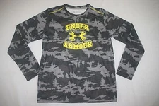Under Armour Camouflage Cold Gear Base Layer Shirt Youth XL NEW
