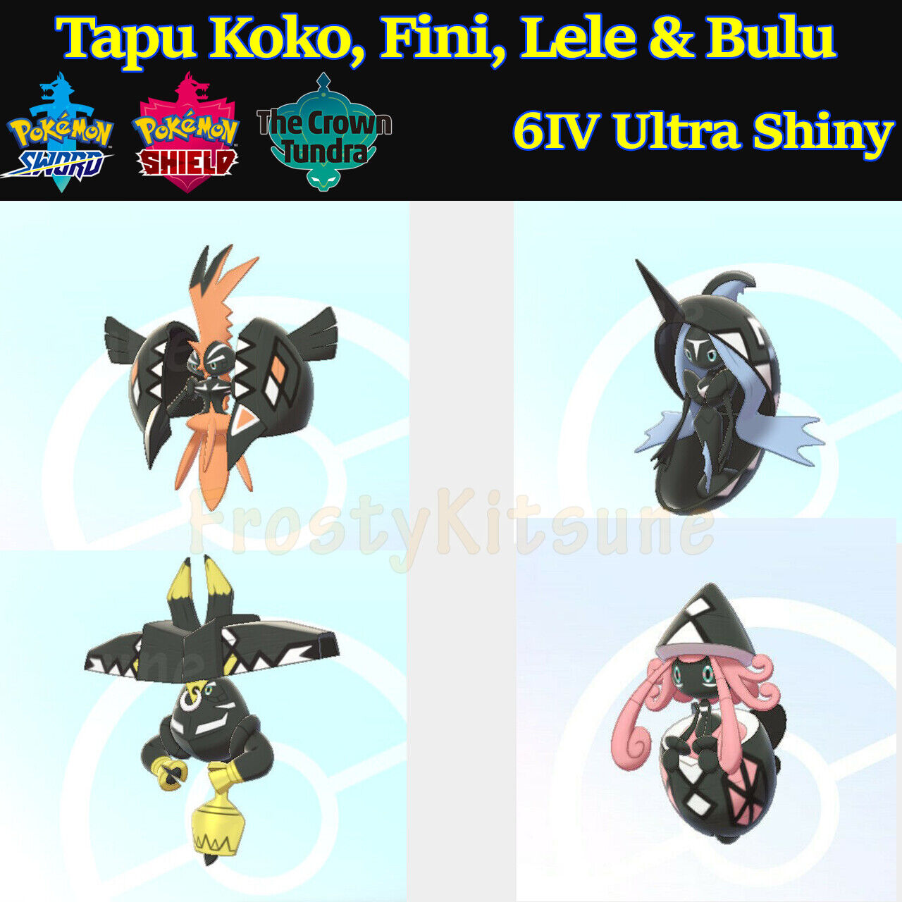 FULL POKEMON ANIME SHINY TEAM! Shiny Guzzlord, Tapu Koko, Psyduck, Celebi,  Vikavolt, Volcarona 