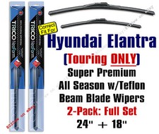 Super Premium Wipers 2pk fit 2011-2012 Hyundai Elantra (Touring ONLY) 16240/180