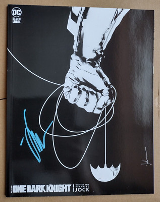 Batman One Dark Knight 1 Exclusive Forbidden Planet Sign Jock Variante NEU