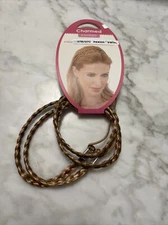 Charmed - Double Braided Headband Accent by EasiHair Hairpieces Peach Swirl